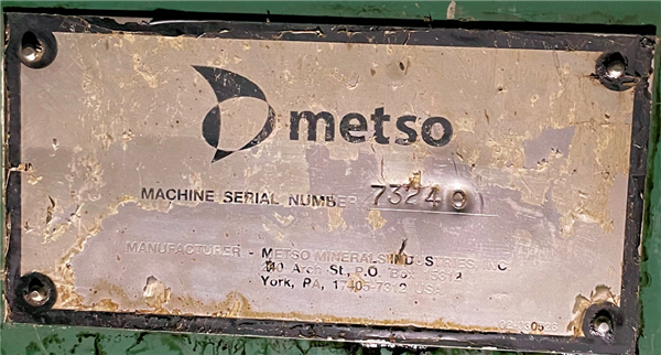 2 Units - Metso 12' X 21' (3.7m X 6.4m) Ball Mill With 1600 Hp Motor)